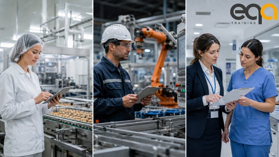 ผู้ตรวจประเมินปฏิบัติงานในสถานที่ต่าง ๆ ตามมาตรฐาน ISO 19011
